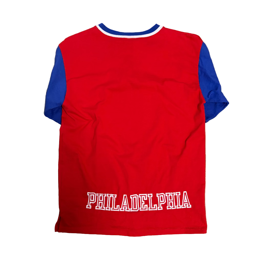 Sixers "Shooting Shirt" Tee Size M Back