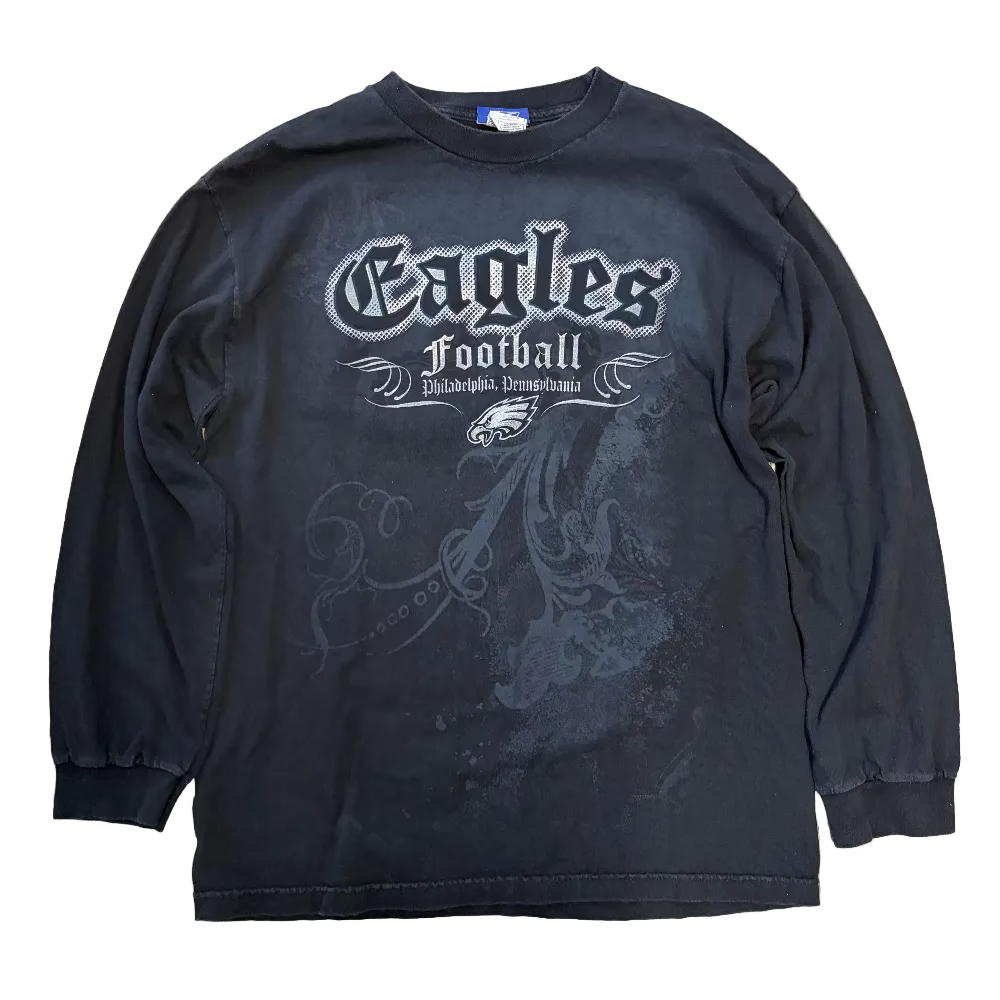 Eagles Y2K Affliction Style Shirt Size Large