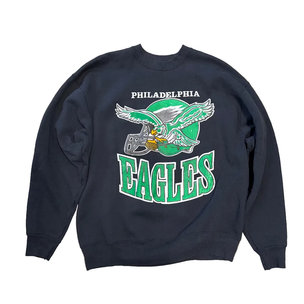 Eagles 90s Parking Lot Crewneck Sweatshirt Size XL