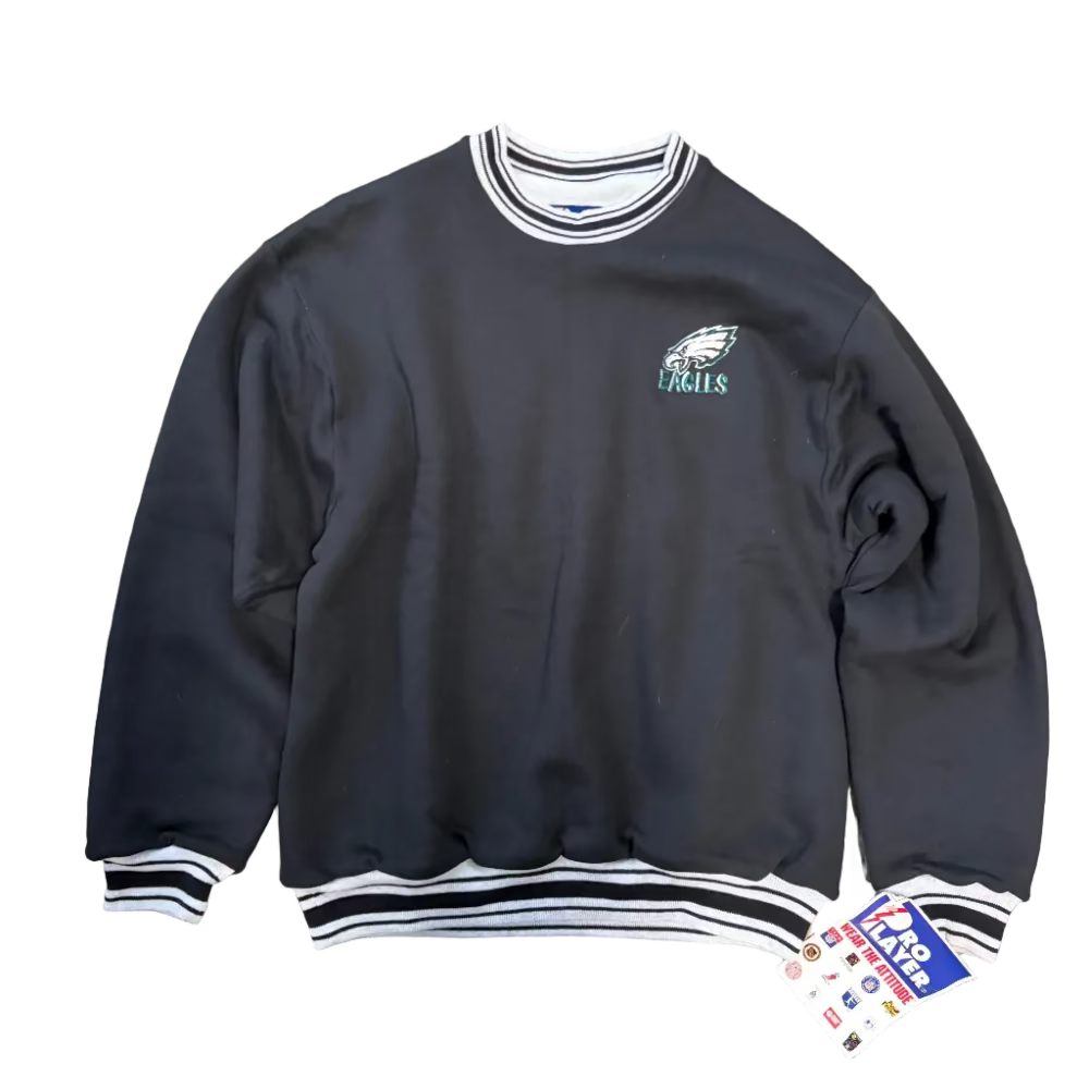 Eagles NWT Reversible Pro Player Crewneck Sweatshirt Size L