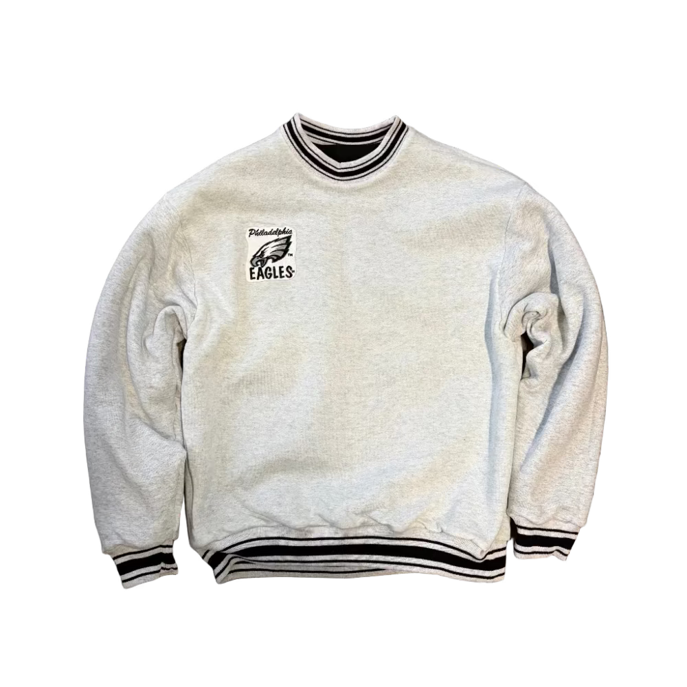 Eagles NWT Reversible Pro Player Crewneck Sweatshirt Size L Other Side