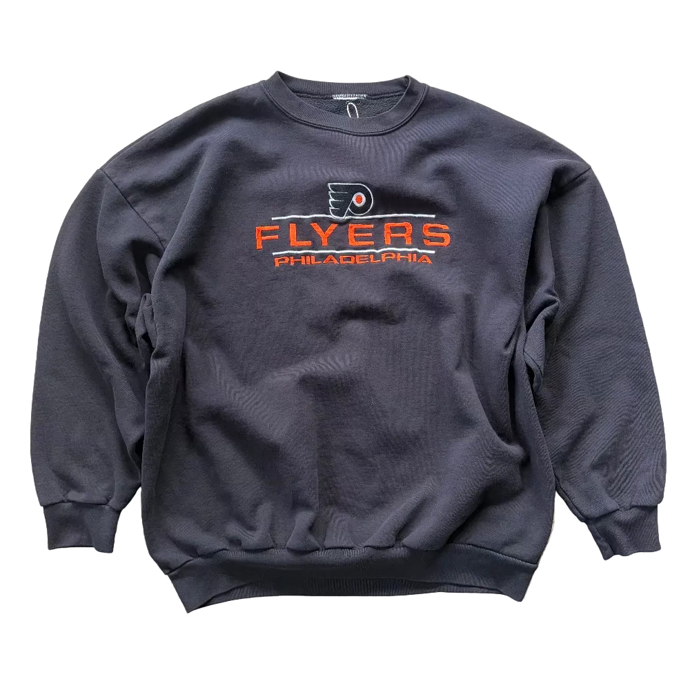 Flyers 90s Embroidered Crewneck Sweatshirt Size 2XL