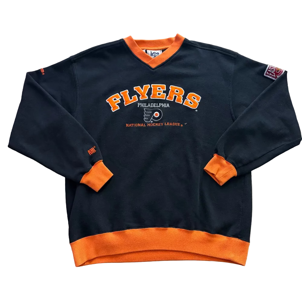 Flyers 90s Lee Sport Embroidered Crewneck Sweatshirt Size L